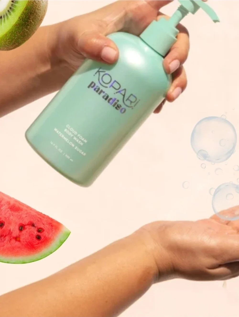 Kopari Paradiso Cloud Foam Body Wash ~ Watermelon Sugar